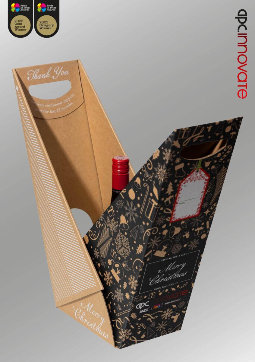 pride in print award custom bin